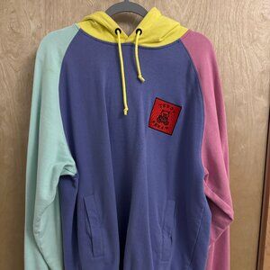 Teddy Fresh Color Block Hoodie Original - XL